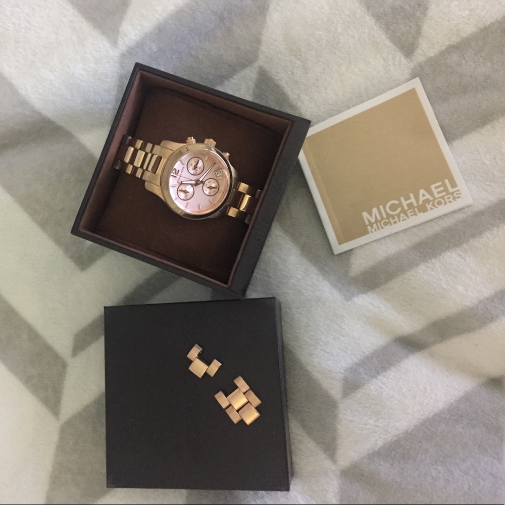 Michael Kors Rose Gold Watch