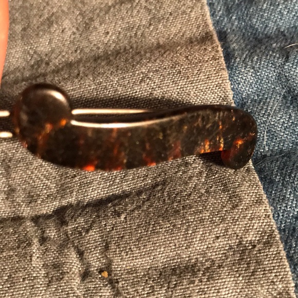 vintage tortoise barrette