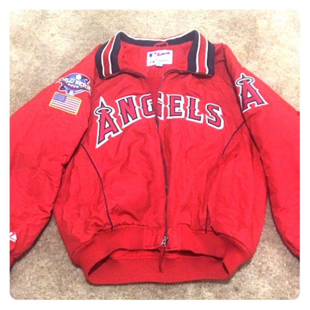 Anaheim Angels Jersey Jacket men's XL