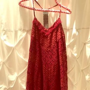 Maroon dress