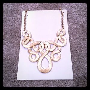 Gold Lilly Pulitzer Statement Necklace