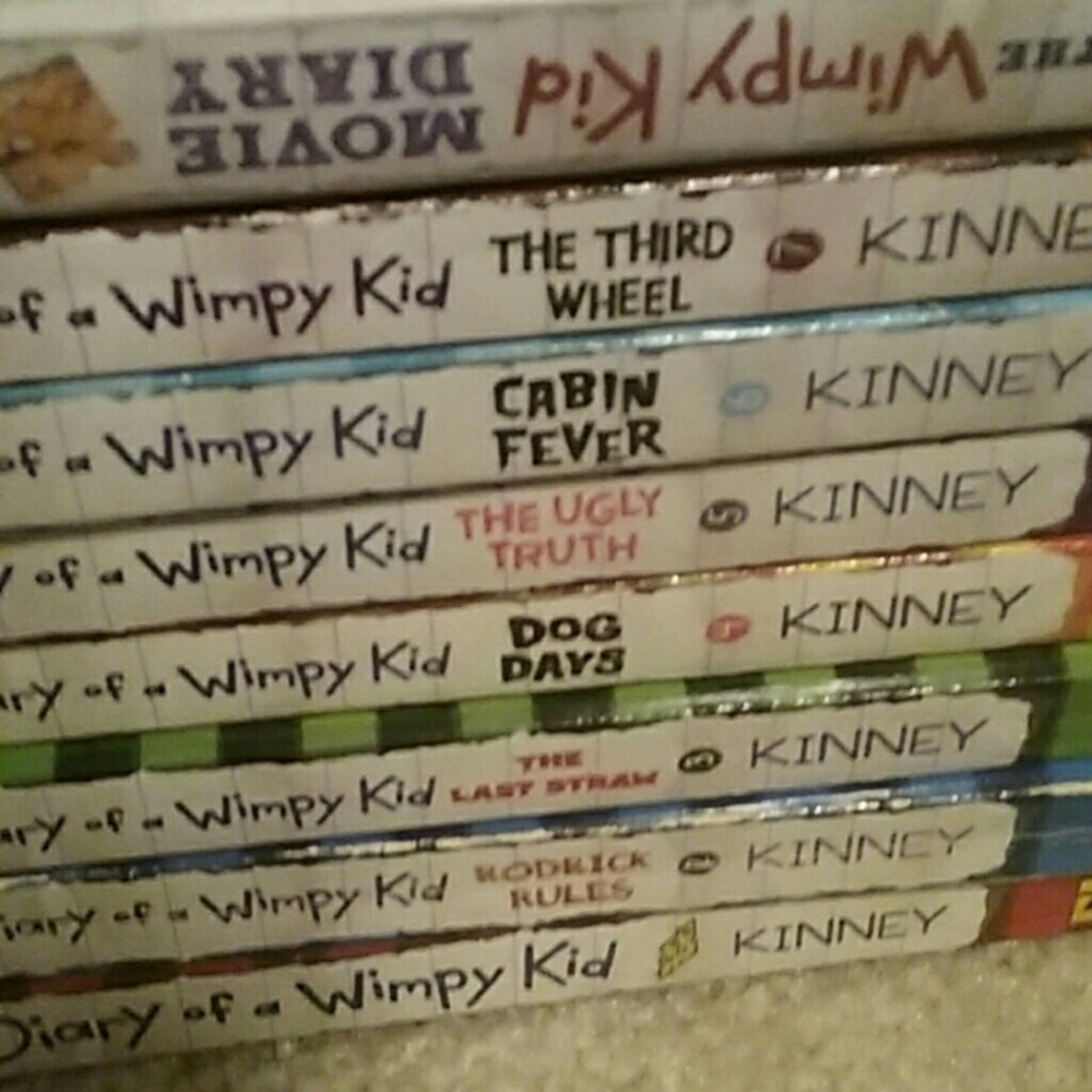 Diary of a wimpy kid set