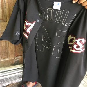 Astros 2005 World Series patch brad lidge.