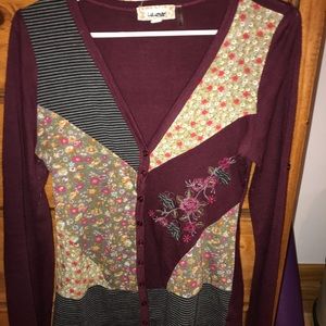 Anthropologie Lulumari brand used top.