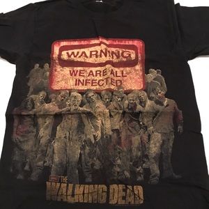 Walking dead black t-shirt Small