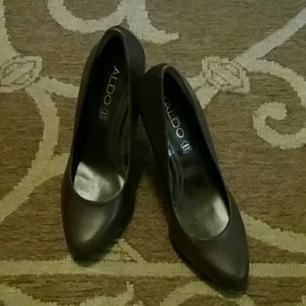 Brown heels