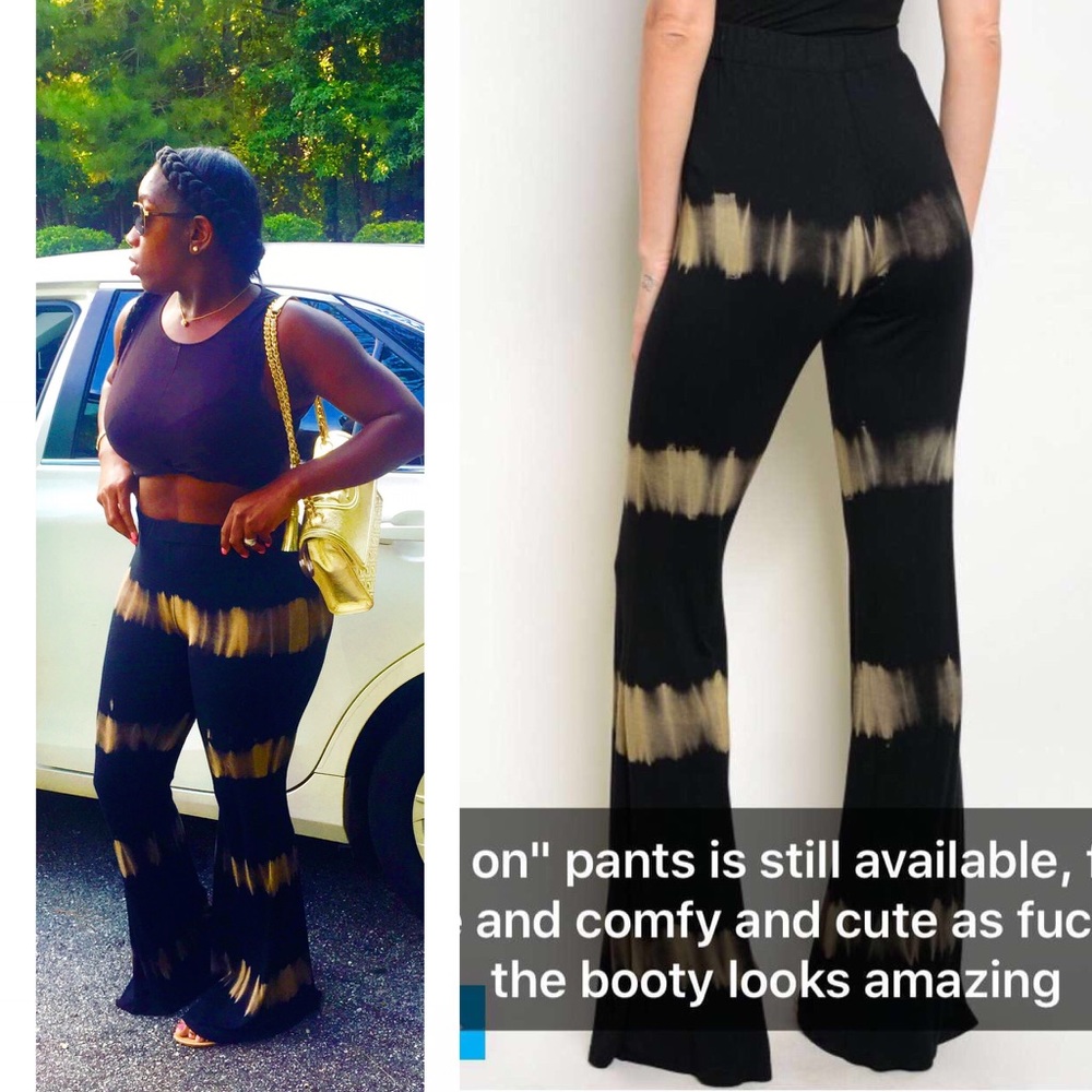 "Twirl on" palazzo pants