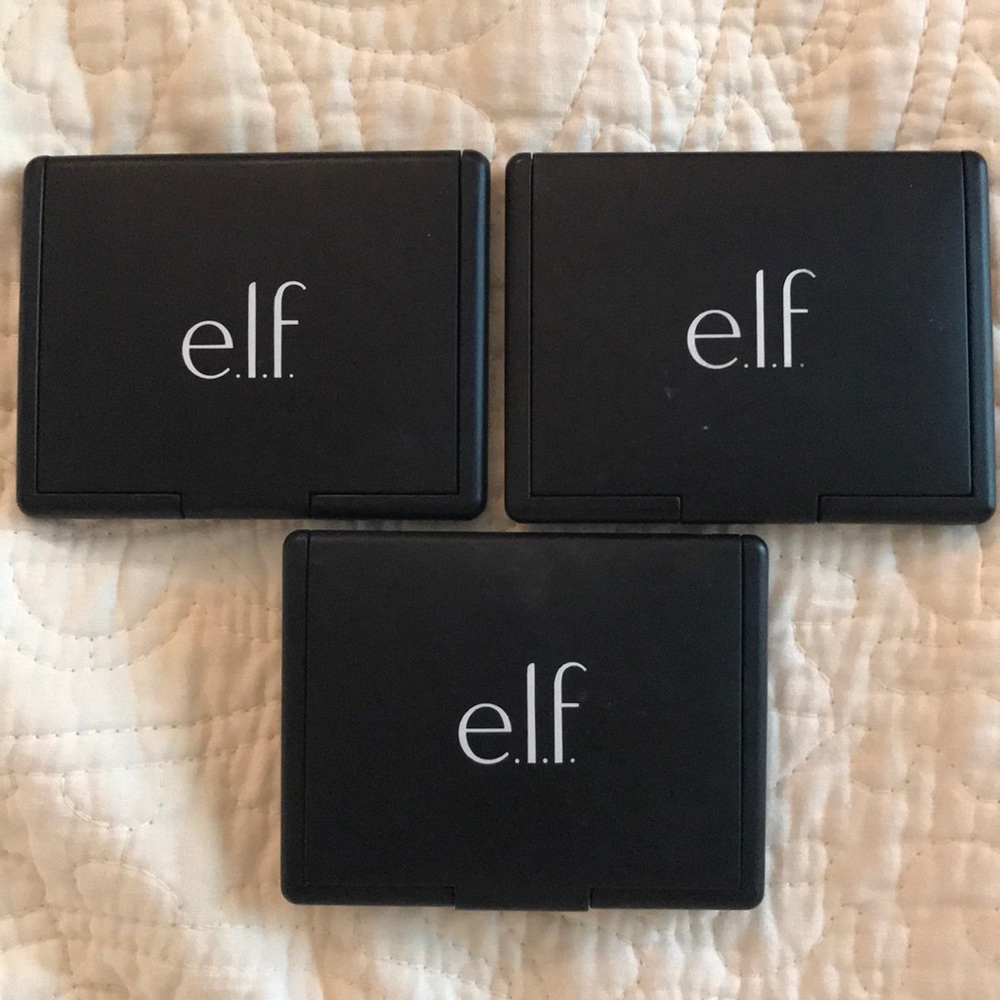 E.L.F blush and bronzer palettes