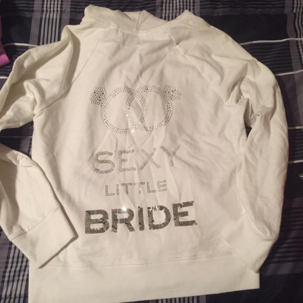 Sexy little bride hoodie