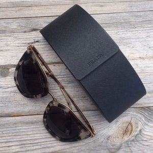 Prada cat eye sun glasses- never worn