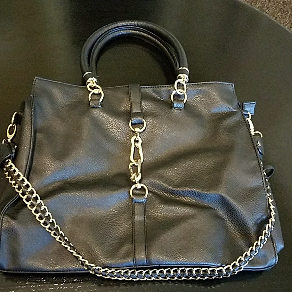 Black Satchel Purse