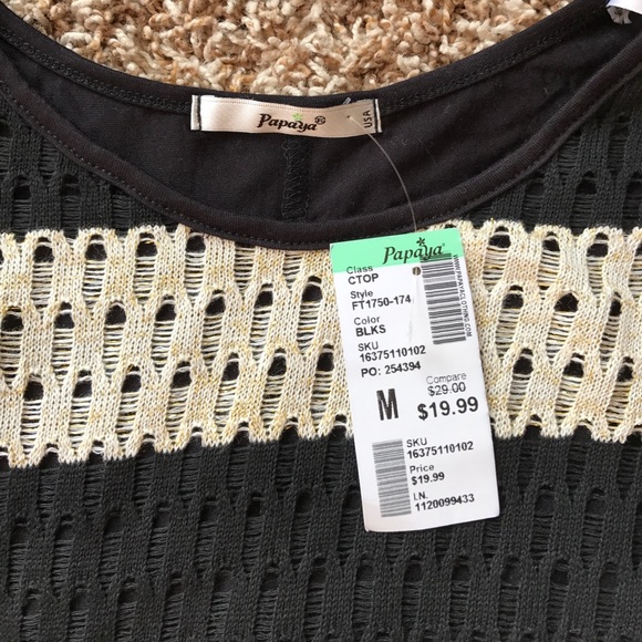 Long sleeve see through top by Papaya - Picture 4 of 6