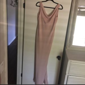 Xscape light pink dress