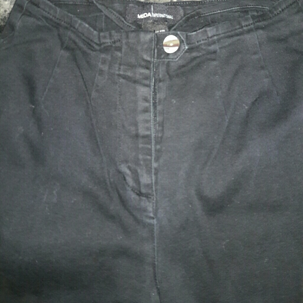 **DONATED**VS, Black, Pencil Pants, 2