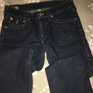 Men's True Religion Ricky jeans.