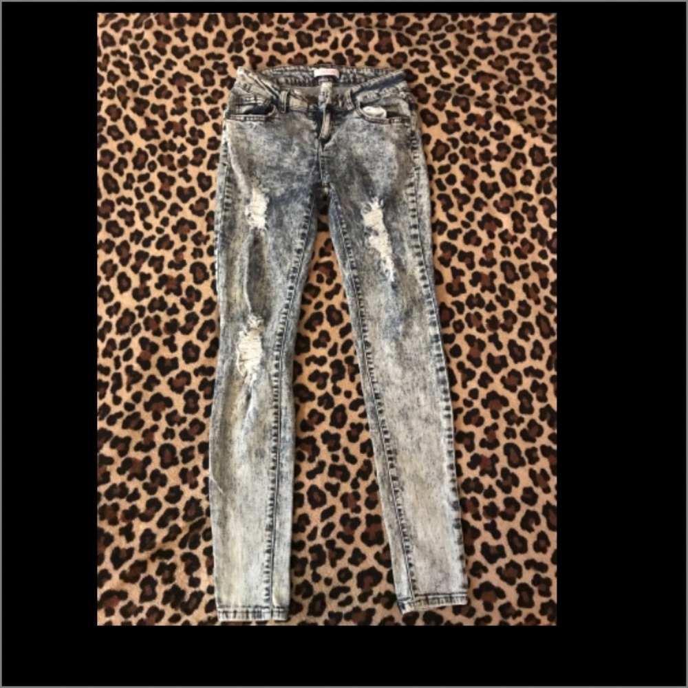Size 2 destroyed denim