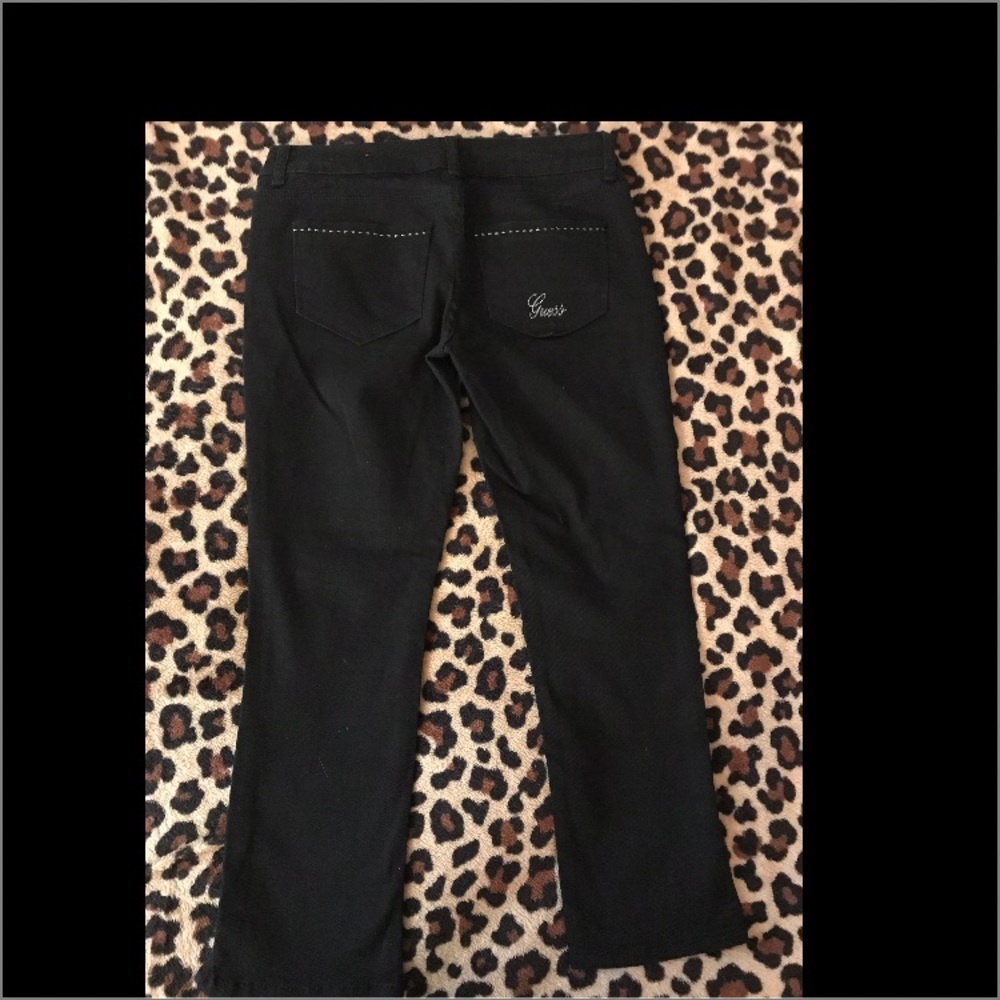 Guess Black Ankle Jeans
