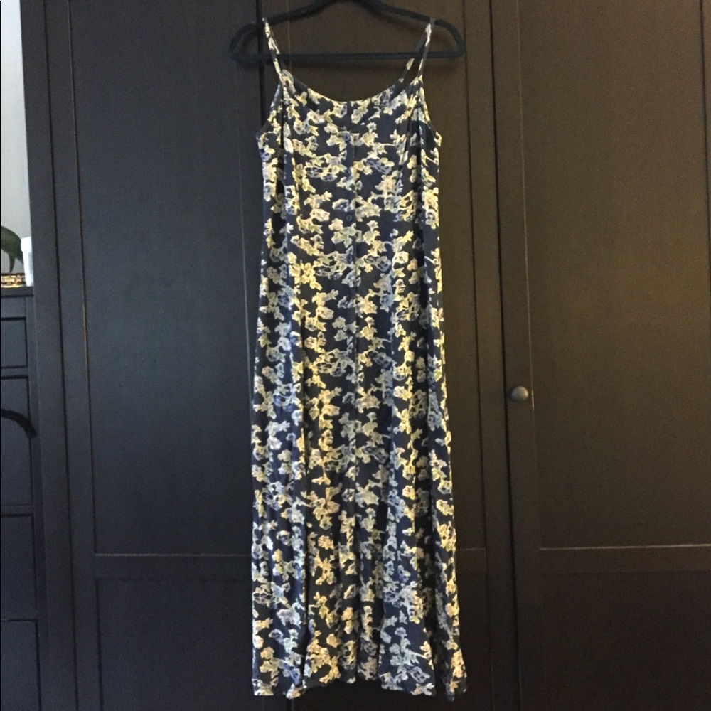 Vintage floral maxi dress