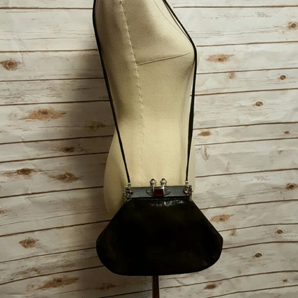 {vintage} James Culver Moulin Rouge leather purse - Picture 4 of 4