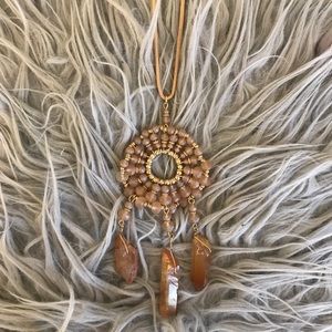 🆕 Dream Catcher Crystal Necklace