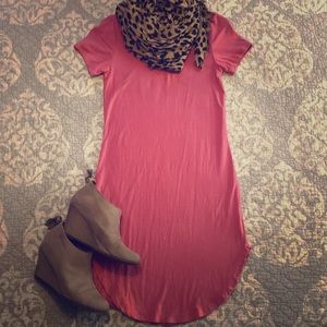 Fitted t-shirt dress