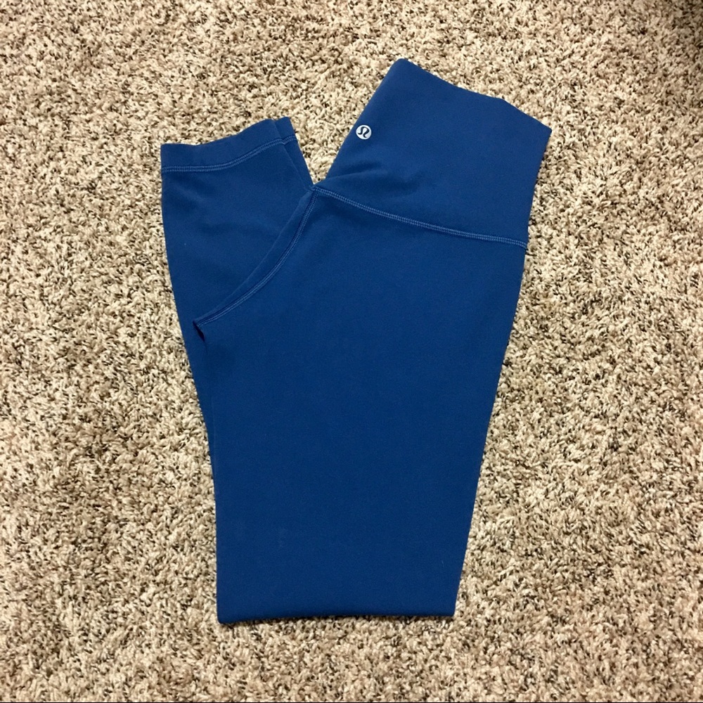 Lululemon Align Pant II Color Poseidon Size 6