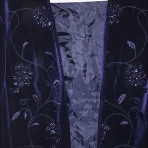 Navy blue blazer size 16 W