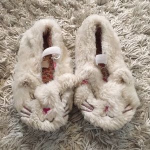 Baby gap kitty slippers