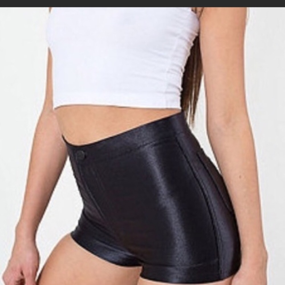 American apparel disco shorts!