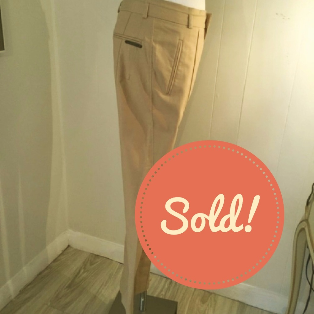 Sold! Zara Women's Tan Trousers NWT M