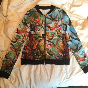 Black Milk Birds of Paradise Bomber