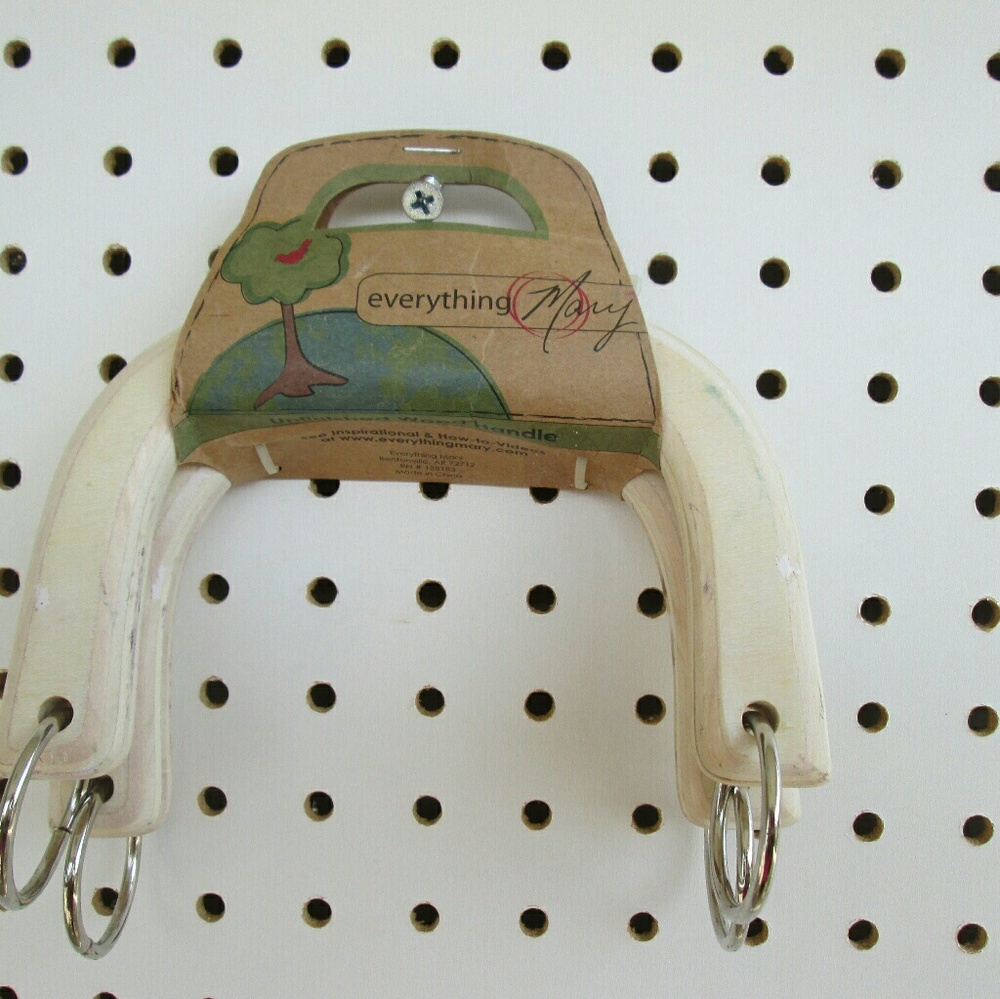 Wood Handle for Purse