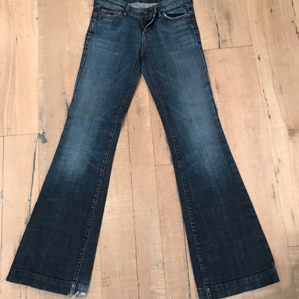 Citizens of Humanity wide leg jeans, size 26