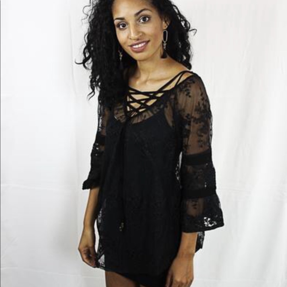 Shear Bohemian Blouse