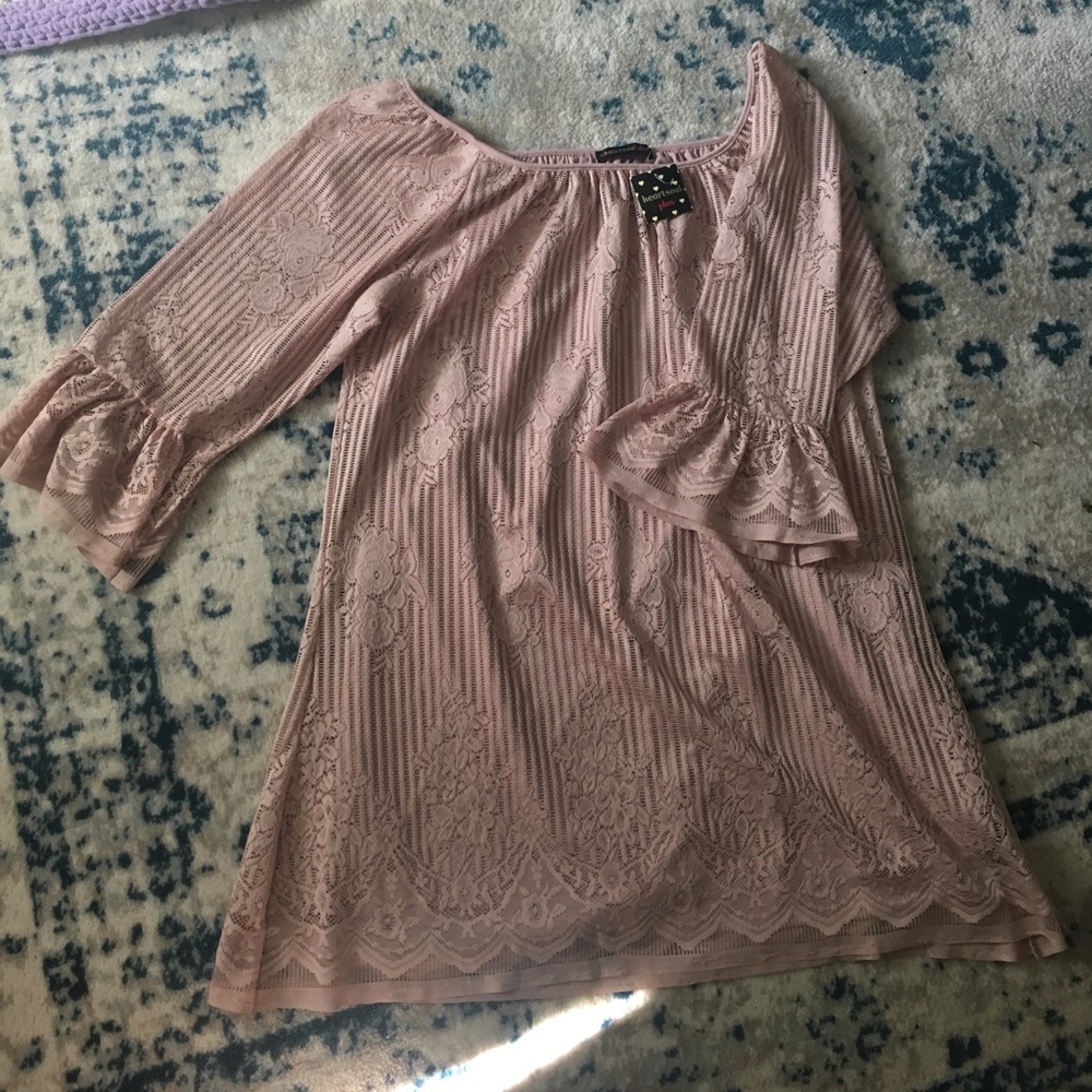 NWT off shoulder bell sleeve dress