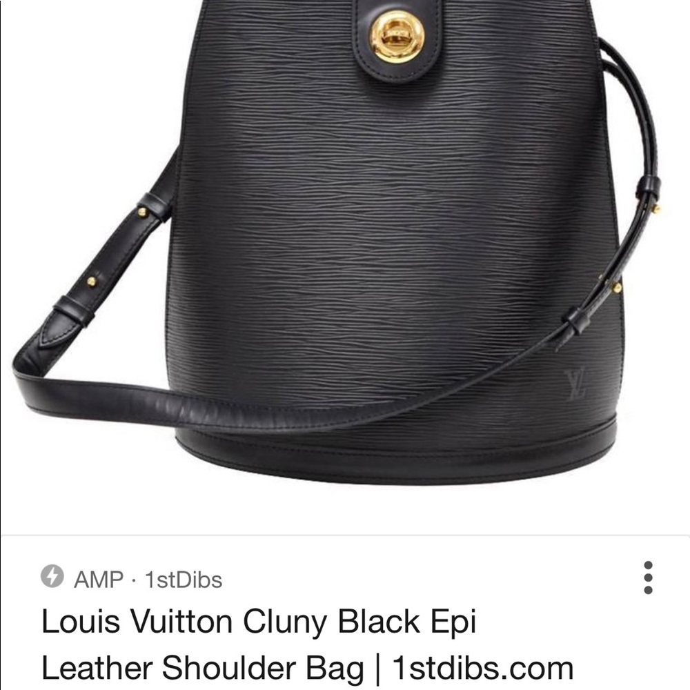 Louis Vuitton Black Shoulder Bag