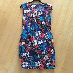Floral Multi-Color French Connection Dress
