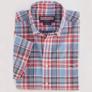 Vineyard Vines Short Sleeve Tucker Skirt Sz XXL