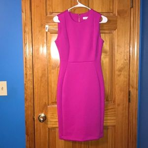 Calvin Klein Scuba Sheath Dress