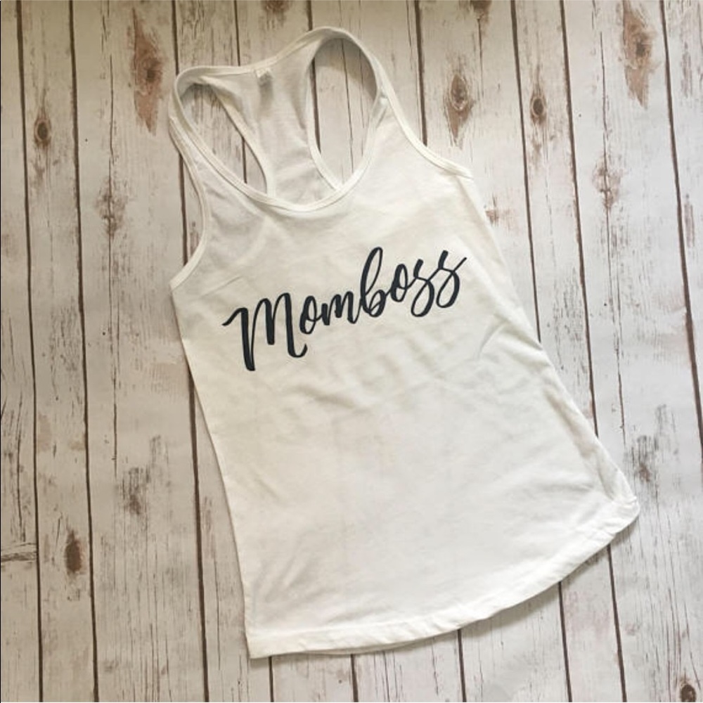 Momboss Racerback Tank Top