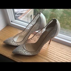 Christian Louboutin Follies Strass 100 White38