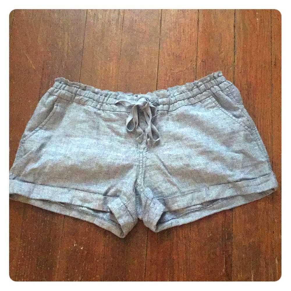 Old navy linen drawstring shorts