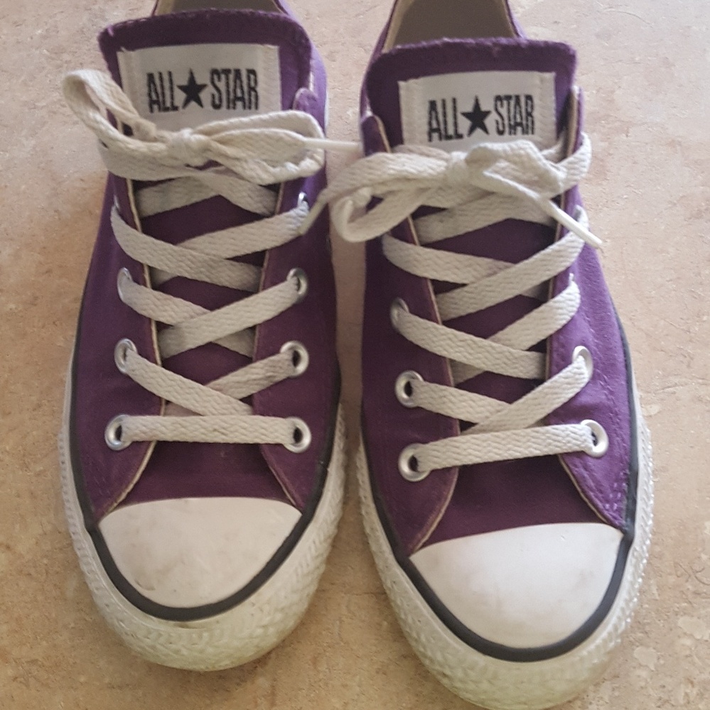 Purple All-Star Converse