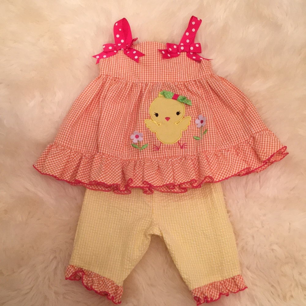 Baby girl matching set