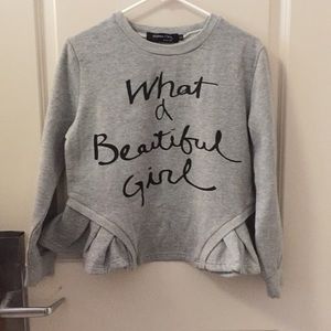 Aroma City Beautiful Girl Sweatshirt Size M