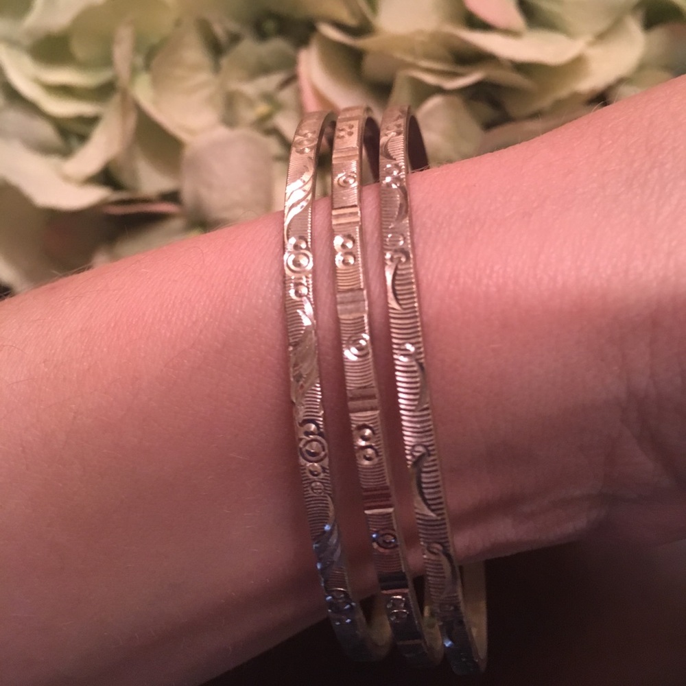 Bangle bracelets