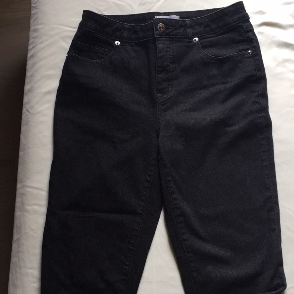 Isaac Mizrahi black jeans