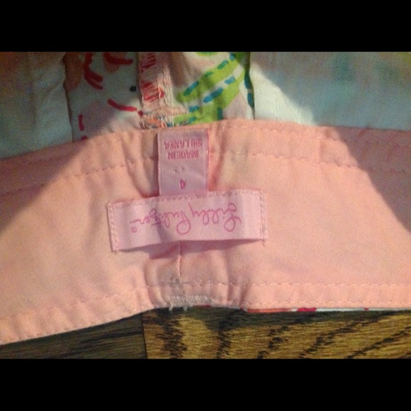 Lilly Pulitzer Here Kitty Shorts - Picture 2 of 3