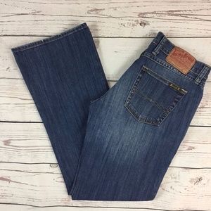 -LUCKY BRAND- Low Rise Boot Cut Jeans Medium Wash