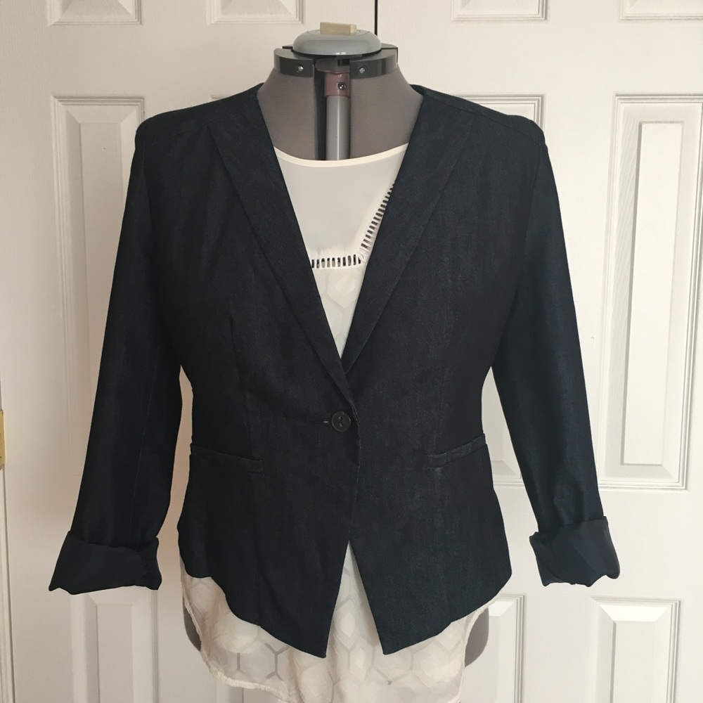 NWOT Halogen Indigo Blazer